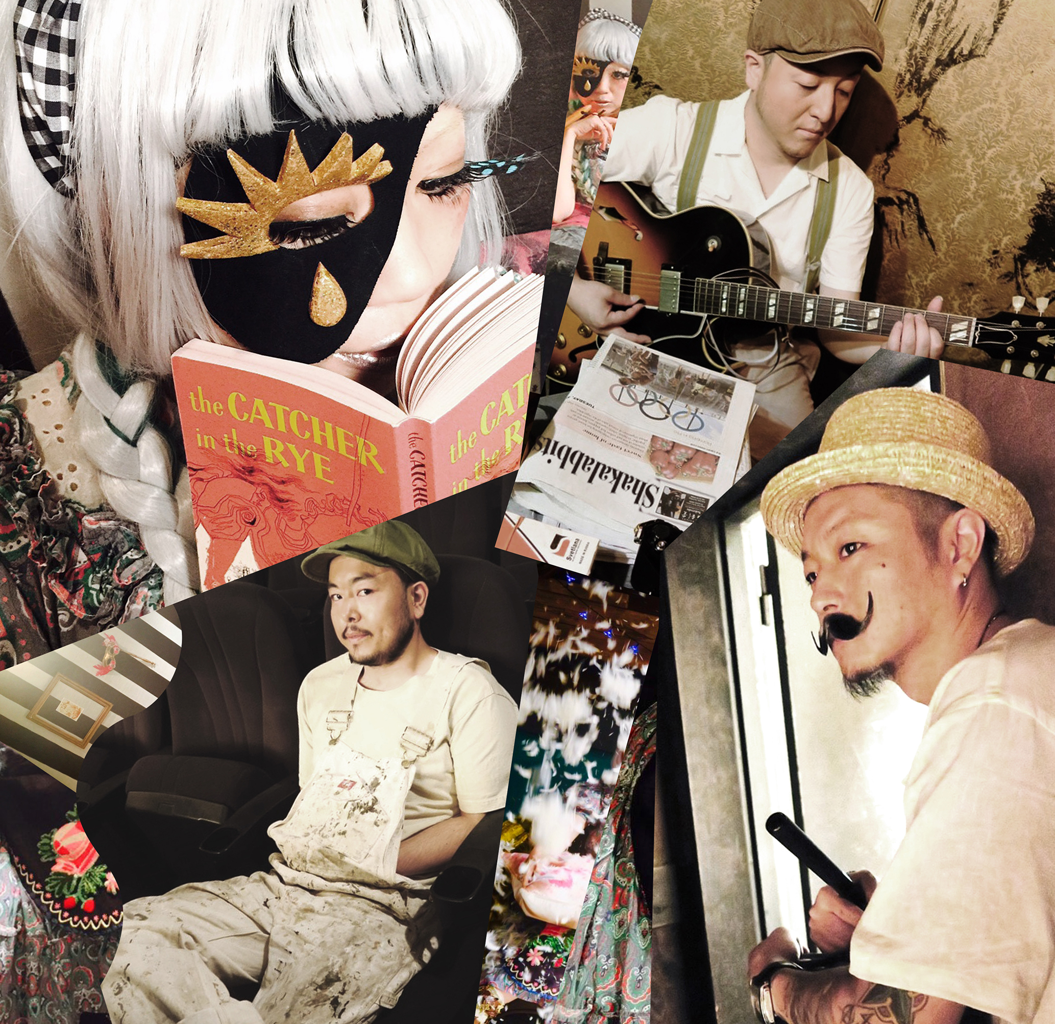 SHAKALABBITS サイン色紙