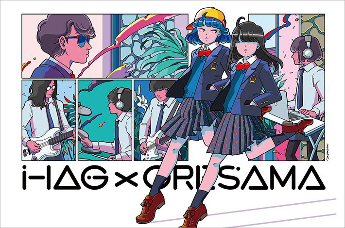 H△G×ORESAMA Tシャツ2枚＋コラボサイン色紙