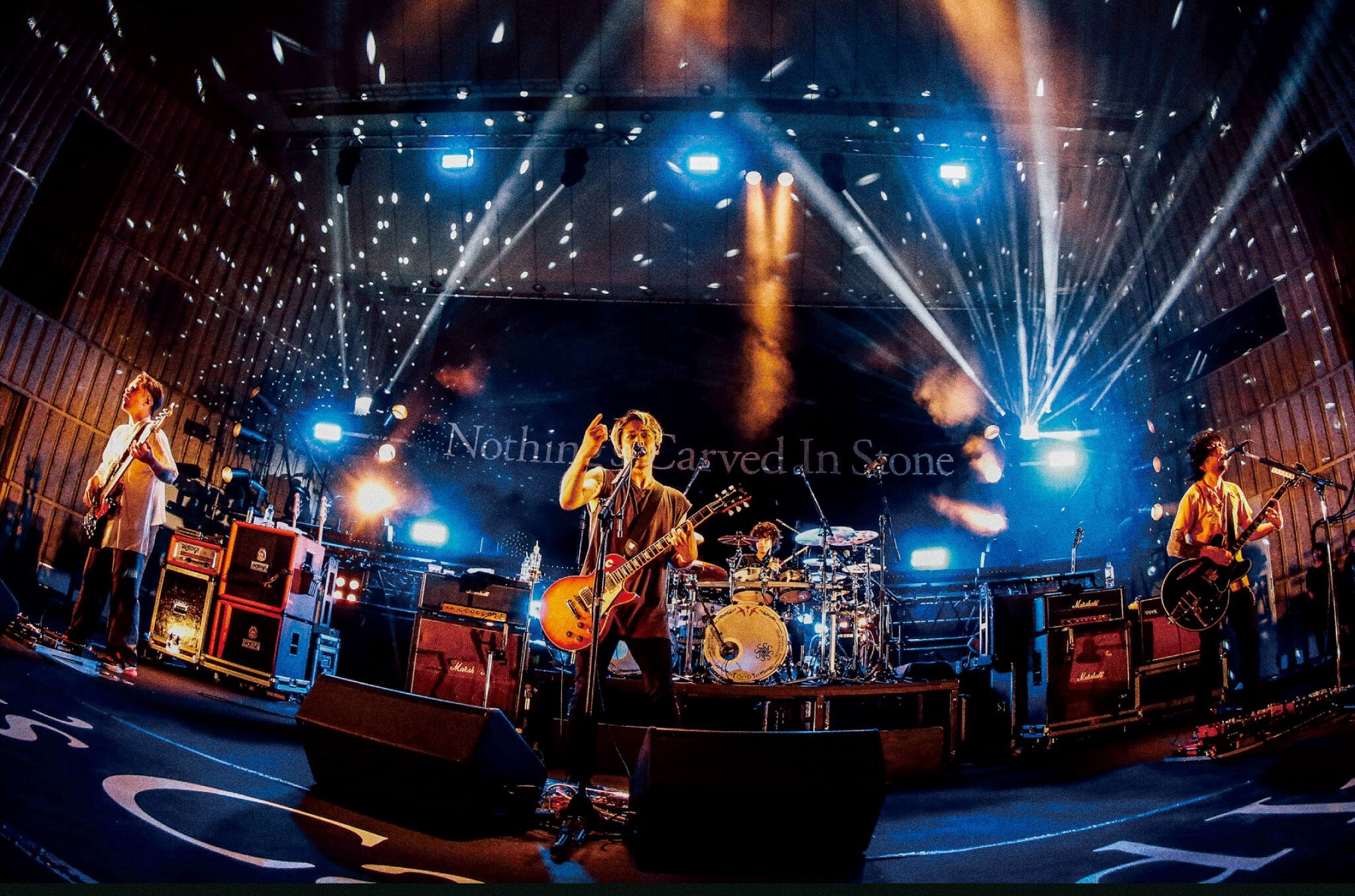 Nothing's Carved In Stone サイン色紙