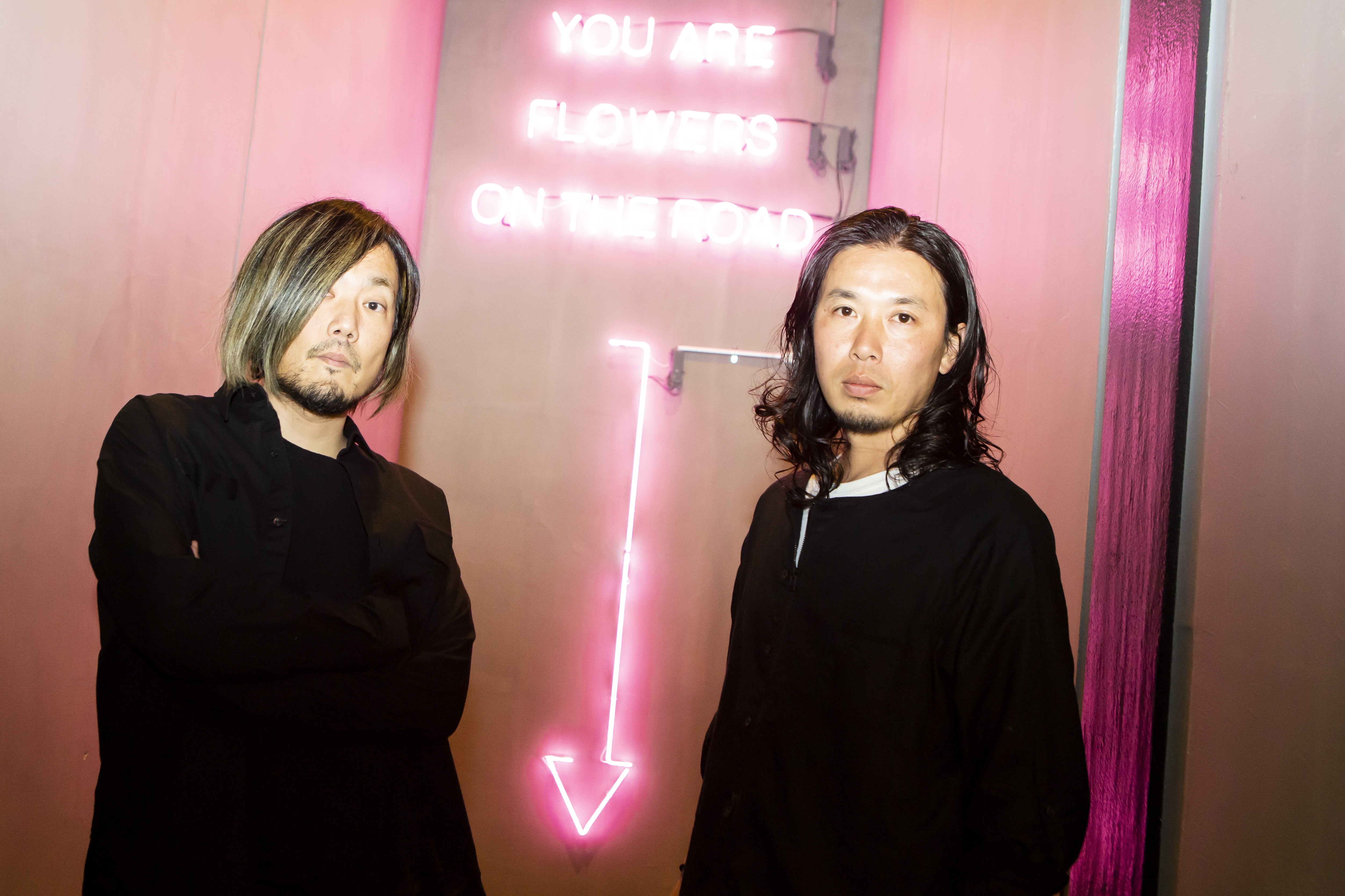 岡峰光舟（THE BACK HORN） サイン入りVIRGOwearworksのロングスリーブTシャツ