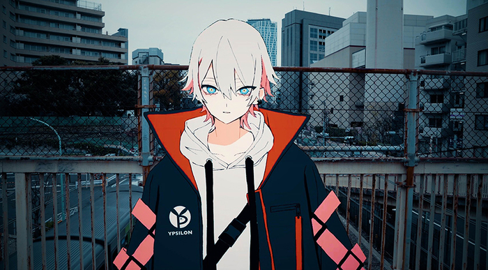 ユプシロン 缶バッジ（全13種の中からランダムで1種類）＋直筆サイン色紙