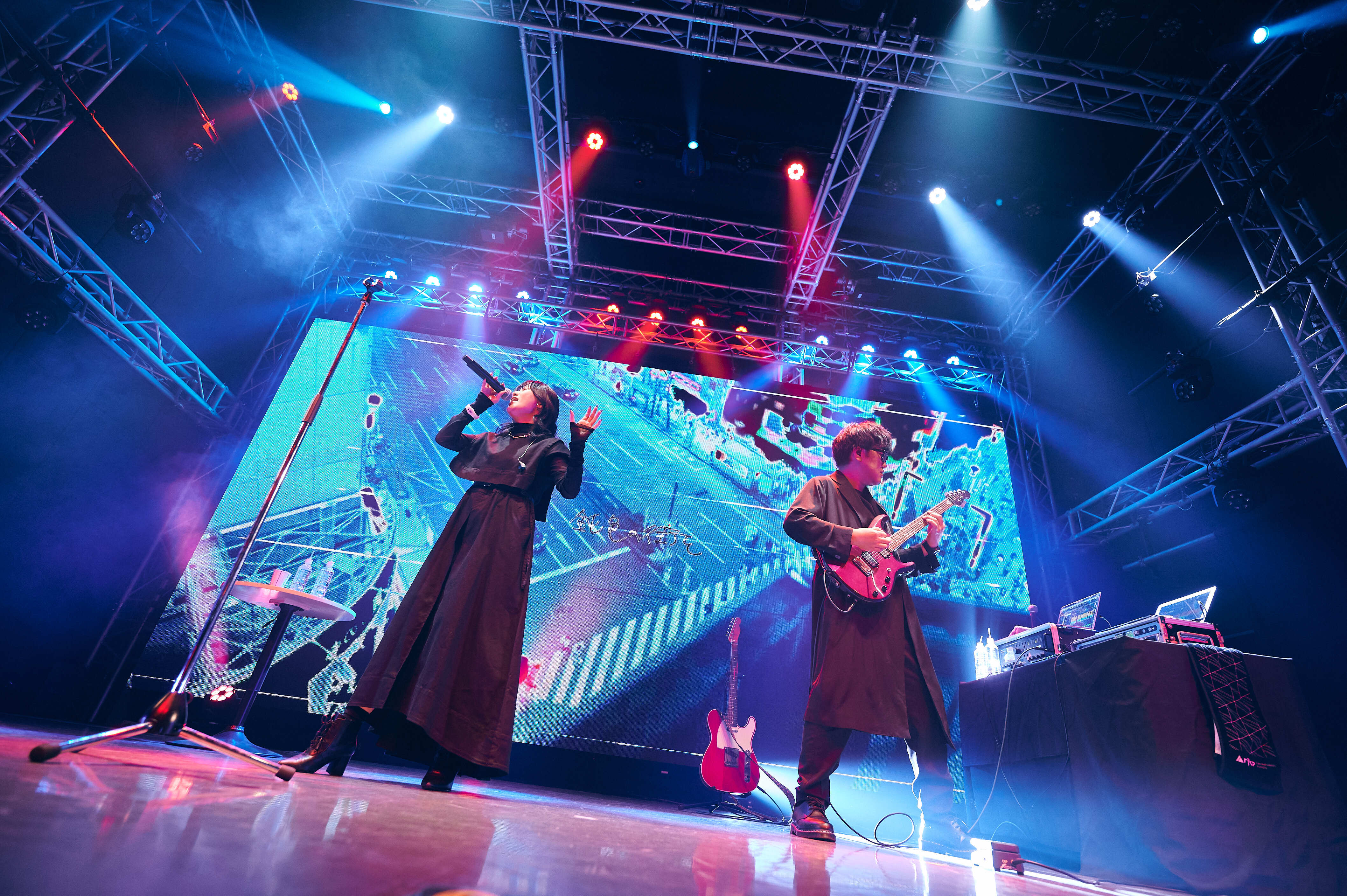 Arika メンバー直筆サイン色紙