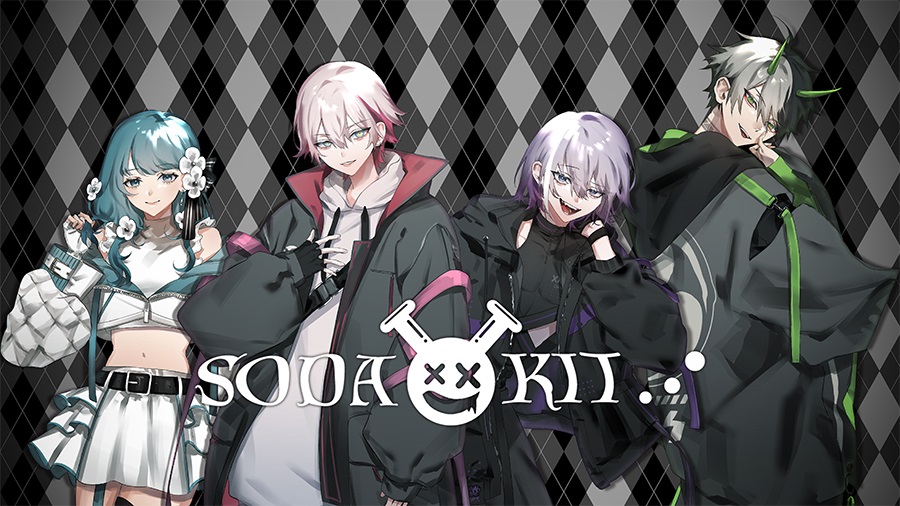 SODA KIT メンバー全員直筆サイン入りTシャツ＋色紙