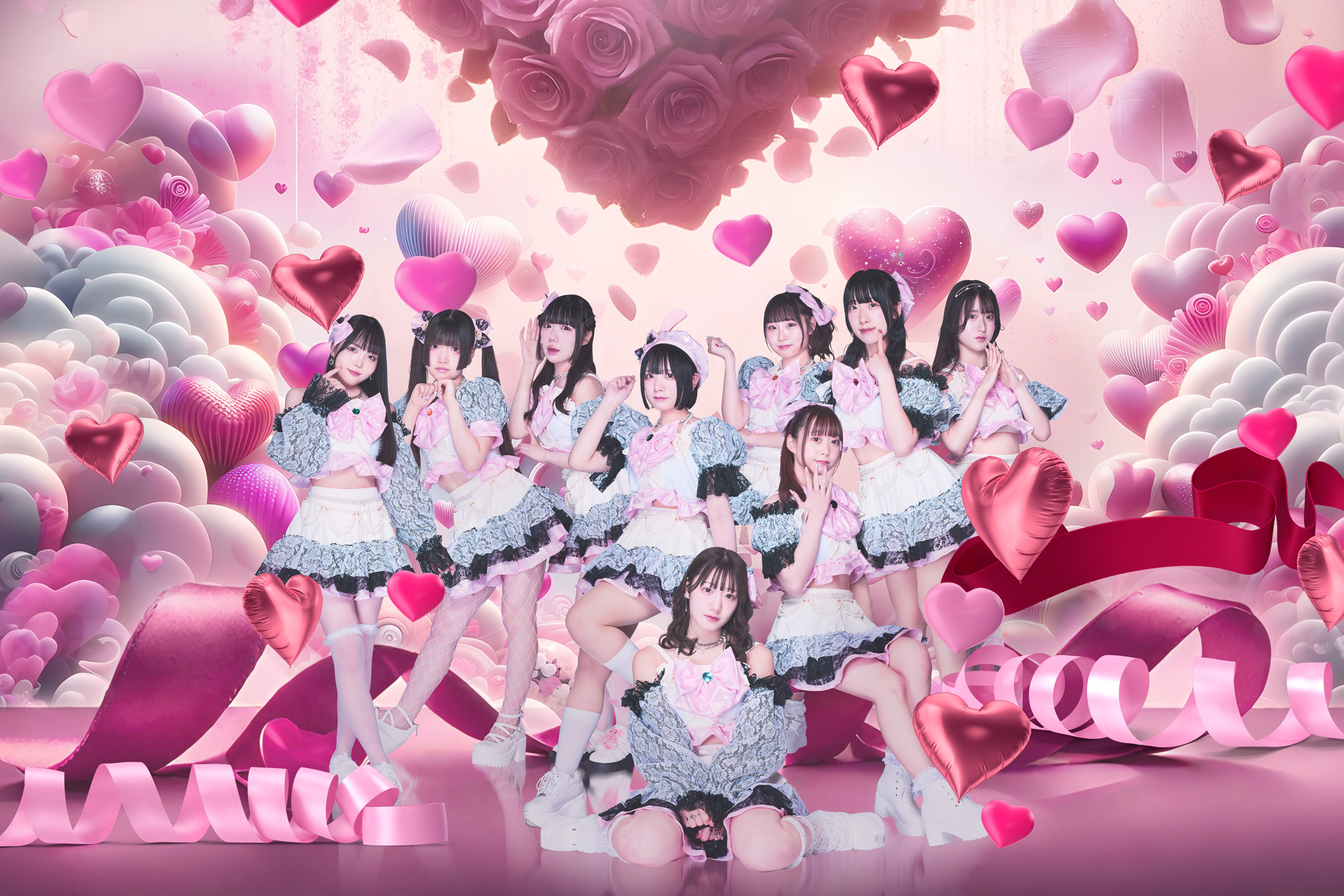 キュン!?恋堕ちキューピッド メンバー全員直筆サイン色紙