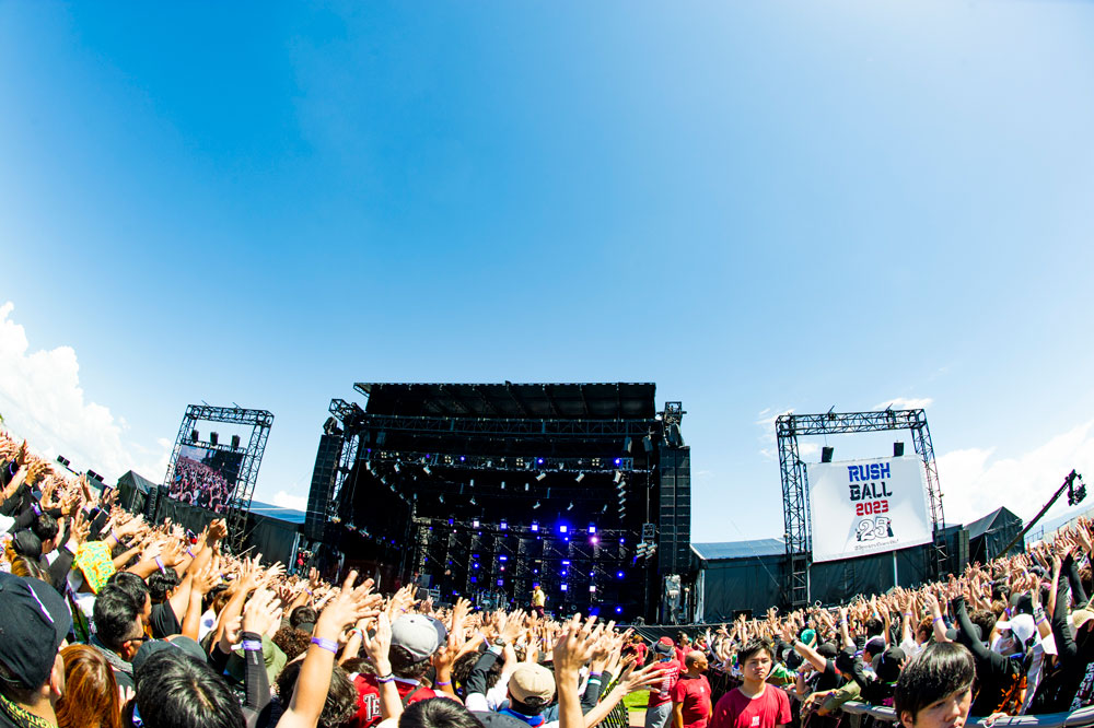 "RUSH BALL 2024" master-piece × RUSH BALL 2023 コラボレーションサコッシュ