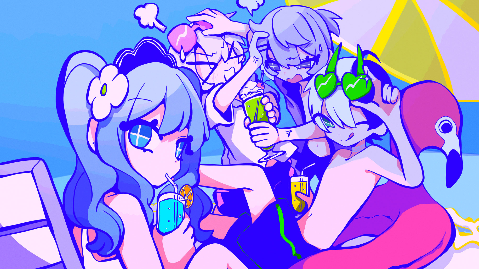 SODAKIT 連結アクリルキーホルダー＋全員直筆サイン色紙