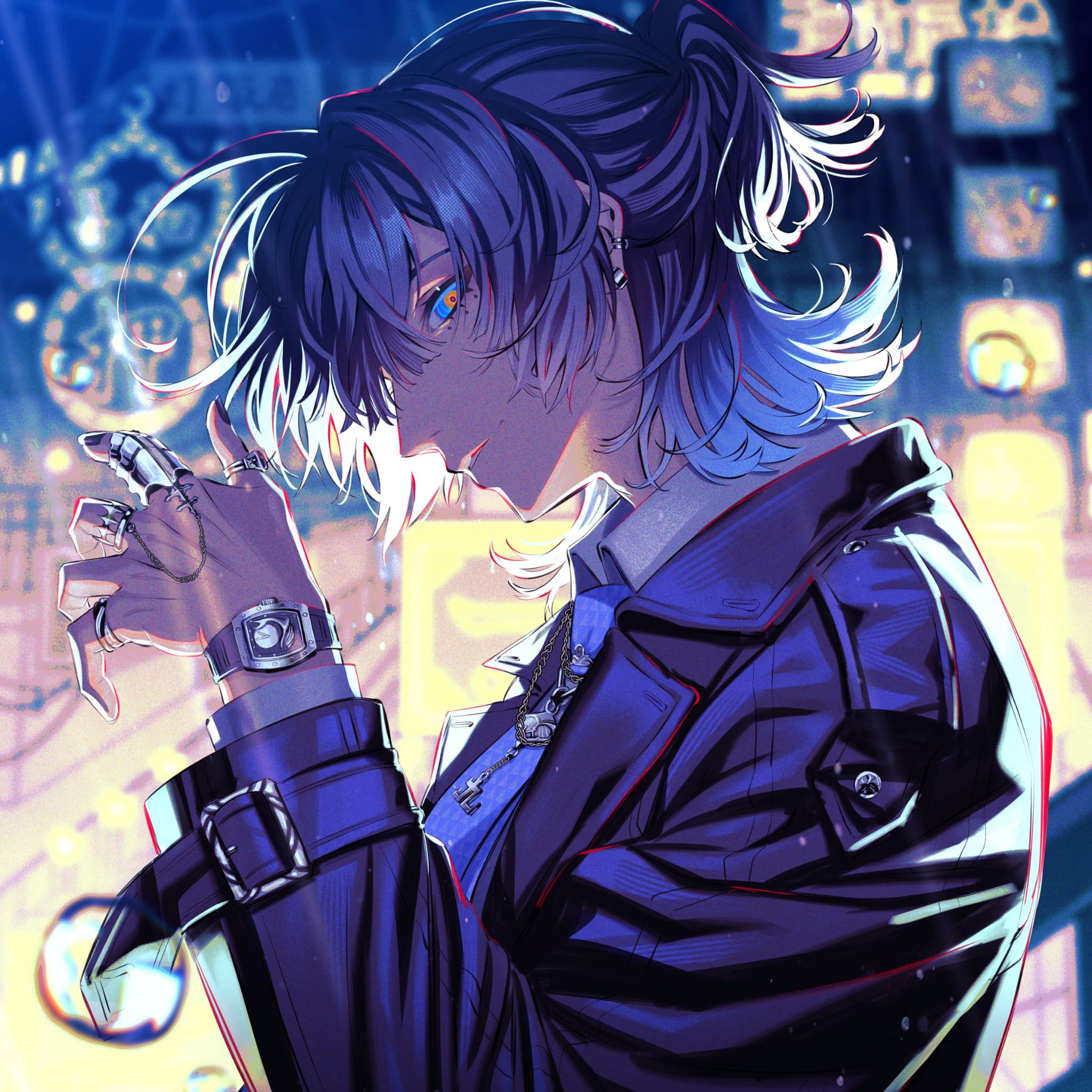 鯨木 直筆サイン色紙