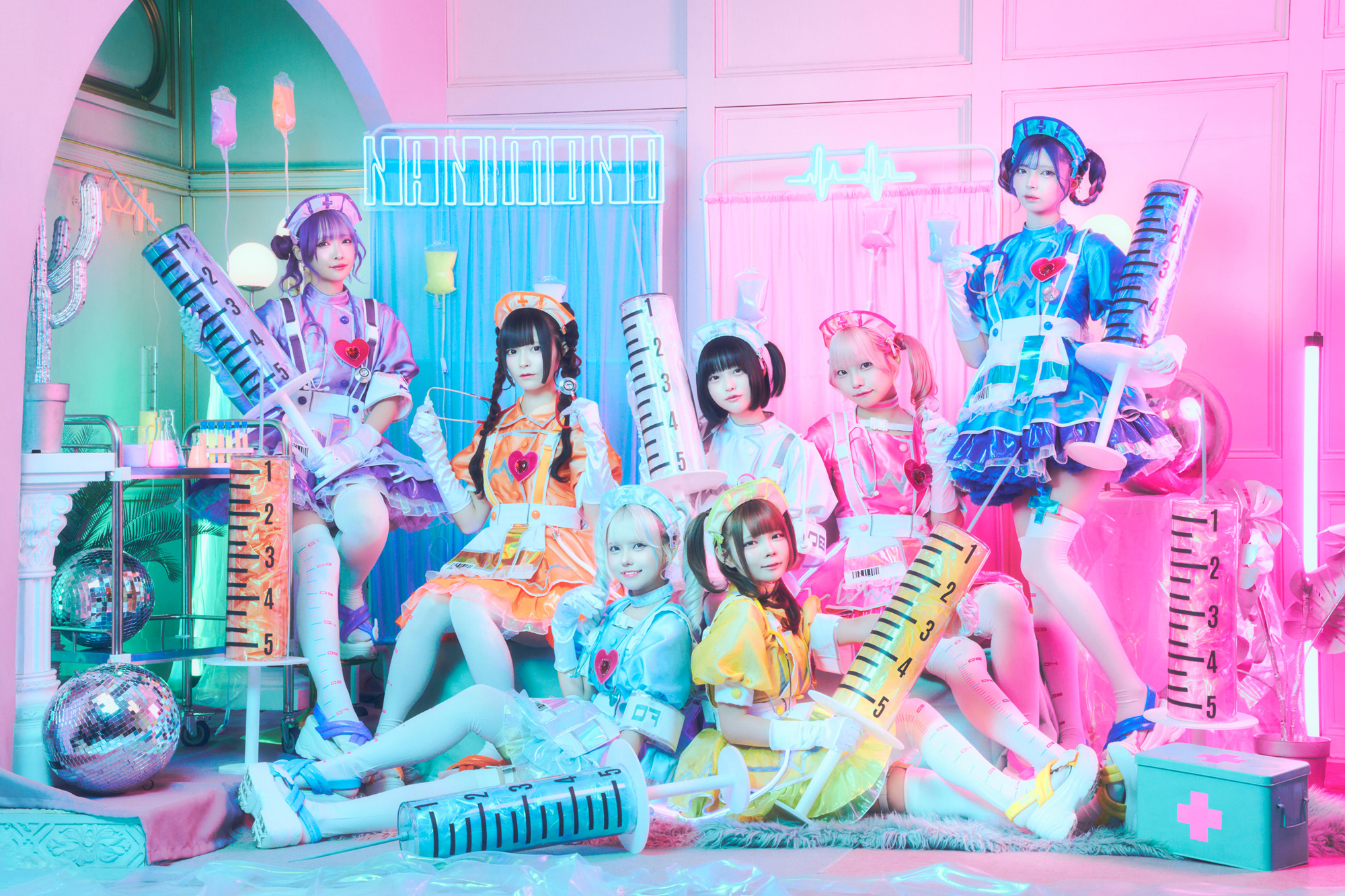 NANIMONO メンバー全員直筆サイン入りポスター＋色紙