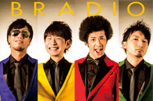 BRADIO  メンバー全員のサイン入りTシャツ＆サイン色紙