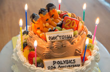 POLYSICS サイン色紙