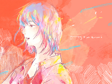 otsumami feat.mikanのmikan 直筆サイン入り「星を集めて」A5フライヤー