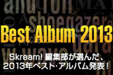 Skream! BEST ALBUM 2013